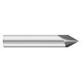 Fullerton Tool 36156 | 60-degree 1/8" x 1-1/2" Solid Carbide Uncoated Chamfer Mill