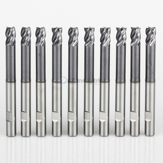 YG1 EMB20240 3/8" Diameter x 1/2" LOC x 4" OAL 4 Flute Extended Reach V7 Carbide End Mill