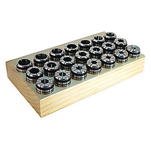 Techniks 04011-17S | 1/2-1-1/2" X 1/16 Precision TG150 17pc Collet Set