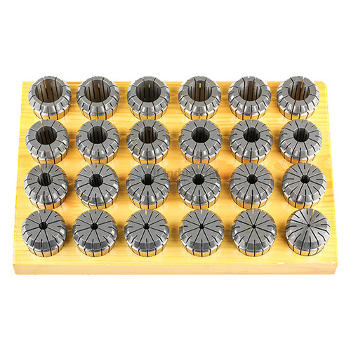 All Industrial 41902 | 24 Pc. 3-26mm x 1mm ER40 Collet Set