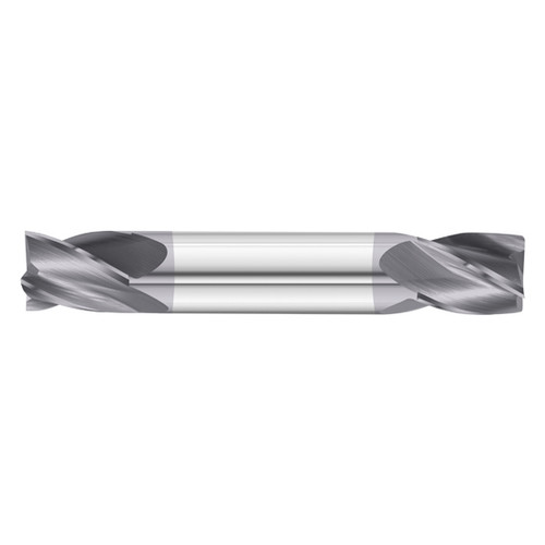 Fullerton Tool 36001 | 1/32" Diameter x 1/8" Shank x 3/32" LOC x 1-1/2" OAL 4 Flute TiAlN Solid Carbide Square End Mill