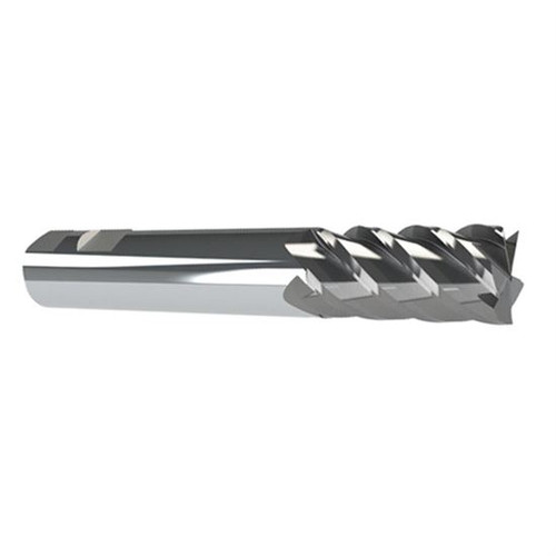 Micro 100 ARM-187-5 | 3/16" Diameter x 3/16" Shank x 5/8" LOC x 2" OAL 45Â° Helix Center Cutting45Â° Single End Solid Carbide Bright Finish Roughing & Finishing End Mill