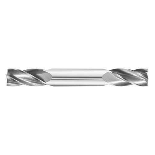 Fullerton Tool 32397 | 3/8" Diameter x 3/8" Shank x 3/4" LOC x 3-1/2" OAL 4 Flute Uncoated Solid Carbide Square End Mill