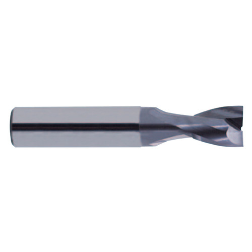 YG1 EG930100 | 10mm Diameter x 10mm Shank x 14mm LOC x 80mm OAL 2 Flute 0.2" Corner Radius TiCN Carbide Single Corner Radius End Mill