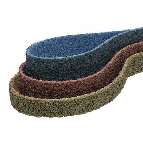 Superior Abrasives 40628 | SHUR-BRITE 4" x 168" Very Fine Low Stretch Surface Conditioning Belt