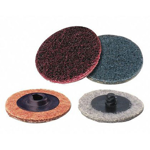Superior Abrasives 38859 | SHUR-BRITE 2" Very Fine Type R High Strength Satin Finishing Quick Change Disc