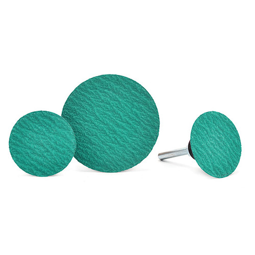 Superior Abrasives 36685 | SHUR-KUT 2" 50 Grit Type R Zirconia Grinding Aid Quick Change Disc