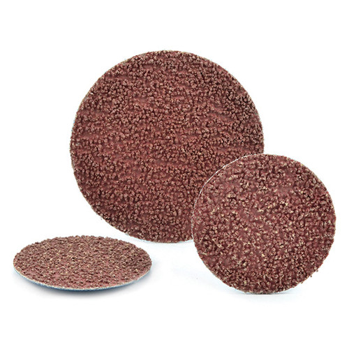 Superior Abrasives 40293 | SHUR-KUT 2" 180 Grit Type R Aluminum Oxide Compact Grain Quick Change Disc