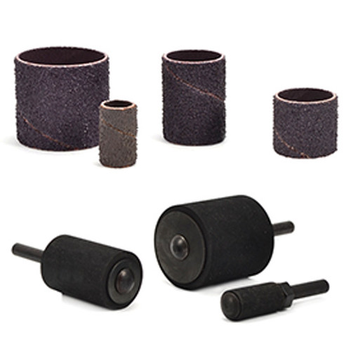 Superior Abrasives 12060 | 1/2" x 1/2" x 1/4" Rubber Expanding Drum