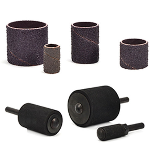 Superior Abrasives 12081 | 1-1/2" x 1-1/2" x 1/4" Rubber Expanding Drum