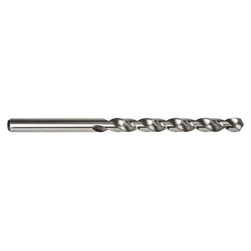 Precision Twist Drill 051508 | 1/8" Diameter 5-1/8" OAL 118 Degree High Speed Steel Bright Finish Taper Length Drill Bit