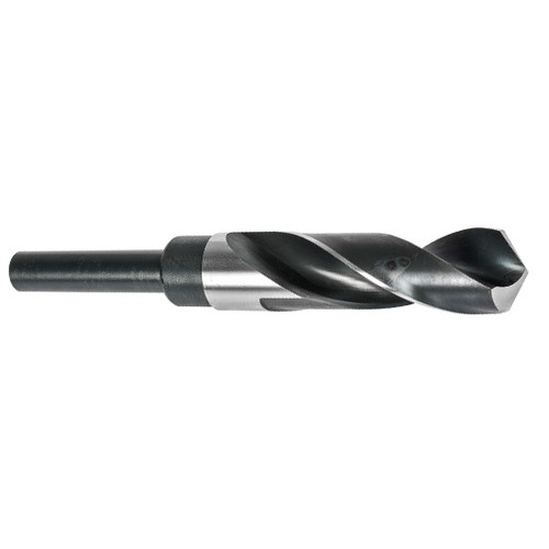 Precision Twist Drill 5999986 | 35/64" Diameter 6" OAL 118 Degree High Speed Steel Bright/ST Reduced Shank Drill Bit