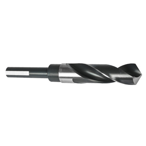 Precision Twist Drill 091551 | 51/64" Diameter 6" OAL 118 Degree High Speed Steel Bright/ST Reduced Shank Drill Bit