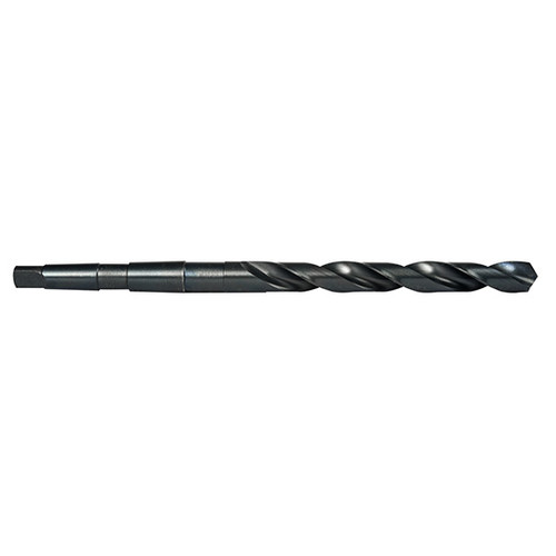 Precision Twist Drill 026205 | 20.50mm Diameter 243mm OAL 118 Degree High Speed Steel Steam Oxide Taper Shank Drill Bit