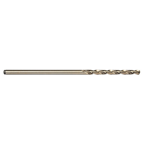 Precision Twist Drill 053729 | #29 Diameter 6" OAL 135 Degree Cobalt High Speed Steel Bronze Aircraft Extension Drill Bit