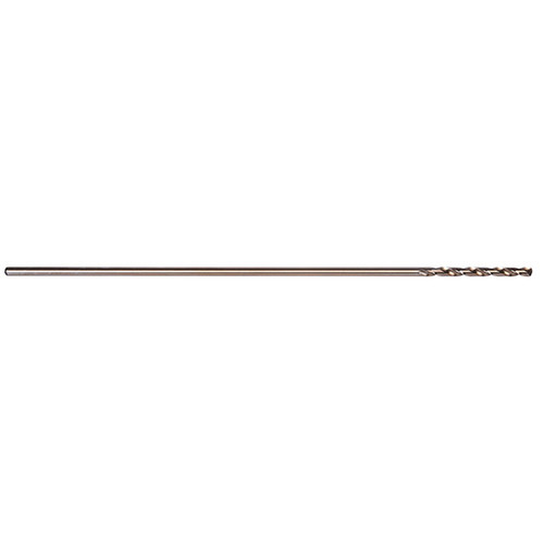 Precision Twist Drill 052610 | 5/32" Diameter 12" OAL 135 Degree Cobalt High Speed Steel Bronze Aircraft Extension Drill Bit