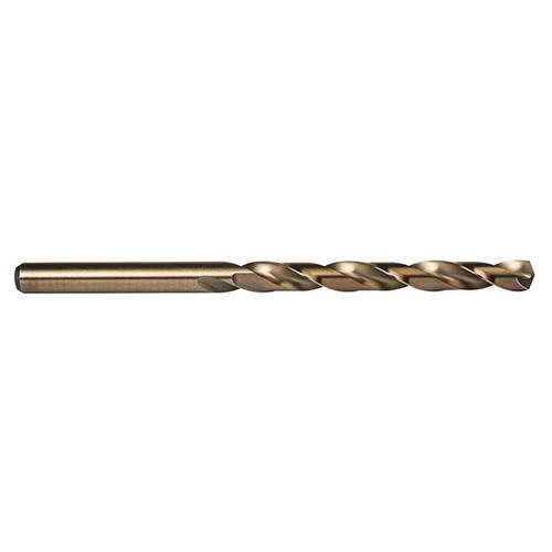 Precision Twist Drill 051363 | 63/64" Diameter 11" OAL 135 Degree Cobalt High Speed Steel Bronze Taper Length Drill Bit