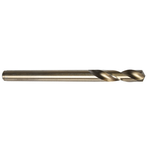 Precision Twist Drill 058849 | #49 Diameter 2" OAL 135 Degree Cobalt High Speed Steel Bronze Jobber Length Drill Bit
