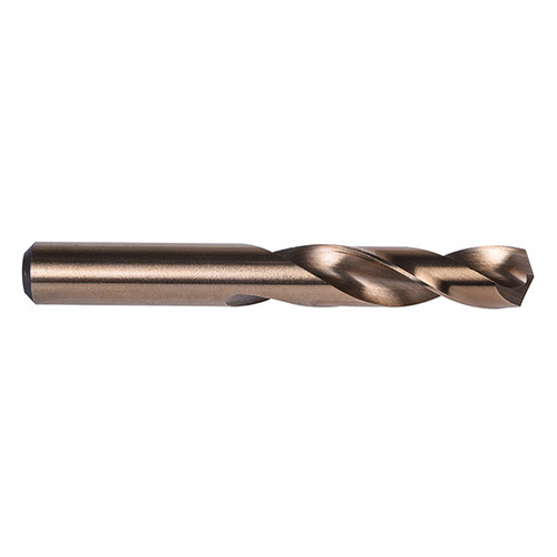 Precision Twist Drill 040320 | 5/16" Diameter 2-13/16" OAL 135 Degree Cobalt High Speed Steel Bronze Screw Machine Length Drill Bit