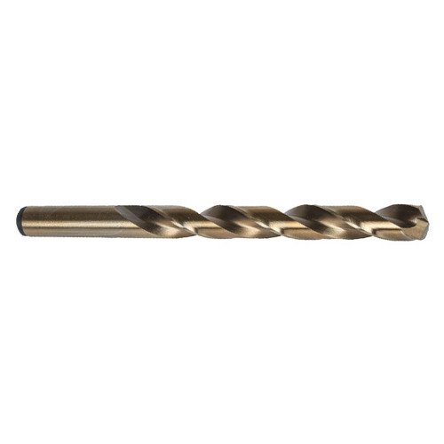 Precision Twist Drill 018333 | #33 Diameter 2-5/8" OAL 135 Degree Cobalt High Speed Steel Bronze Jobber Length Drill Bit