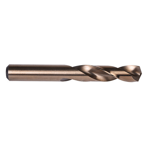 Precision Twist Drill 046035 | 35/64" Diameter 4" OAL 135 Degree Cobalt High Speed Steel Bronze Screw Machine Length Drill Bit