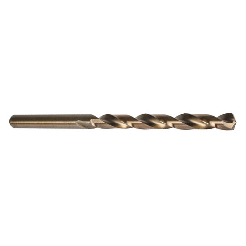 Precision Twist Drill 5995714 | #5 Diameter 6" OAL 135 Degree Cobalt High Speed Steel Bronze Taper Length Drill Bit