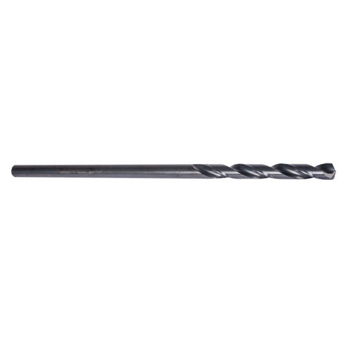 Precision Twist Drill 6001300 | S Diameter 12" OAL 135 Degree High Speed Steel Steam Oxide Aircraft Extension Drill Bit