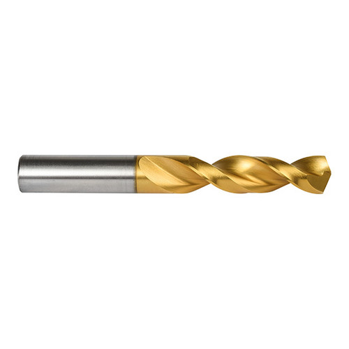 Precision Twist Drill 061407 | #7 Diameter 2-1/4" OAL 135 Degree High Speed Steel TiN Screw Machine Length Drill Bit