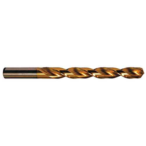 Precision Twist Drill 47233761 | 17/64" Diameter 4-1/8" OAL 135 Degree High Speed Steel TiN Jobber Length Drill Bit