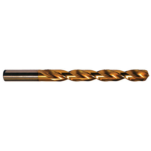 Precision Twist Drill 47233770 | 13/32" Diameter 5-1/4" OAL 135 Degree High Speed Steel TiN Jobber Length Drill Bit