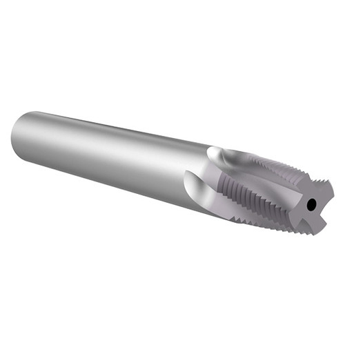 Allied Machine and Engineering TM27NPTCHM | 5.95mm Diameter x 6.00mm Shank x 11.30mm LOC x 58.00mm OAL 3 Flute TiAIN Coated Helical Flute Thread Mill