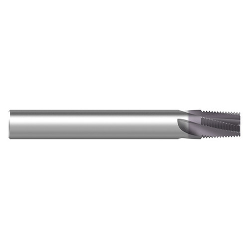 Allied Machine and Engineering TM8NPTCH  | 2-1/2"-8 NPT x  0.745" Diameter x 0.750" Shank x 1.500" LOC x 5.000" OAL 4 Flute TiAlN Coated Helical Flute Thread Mill