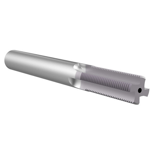 Allied Machine and Engineering TM30050CH  | M3x0.5 ISO x  0.085" Diameter x 0.125" Shank x 0.178" LOC x 1.500" OAL 3 Flute TiAlN Coated Helical Flute Thread Mill