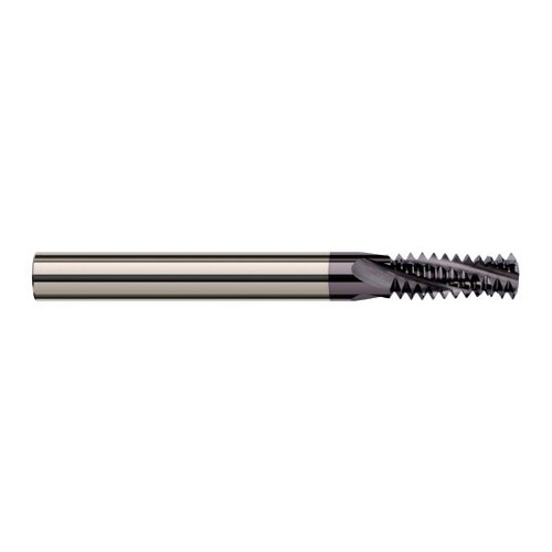 Harvey Tool 70016-C3 | 4-40 Thread 0.0850" Cutting Diameter 3FL AlTiN Coated Carbide Helical Flute Thread Mill