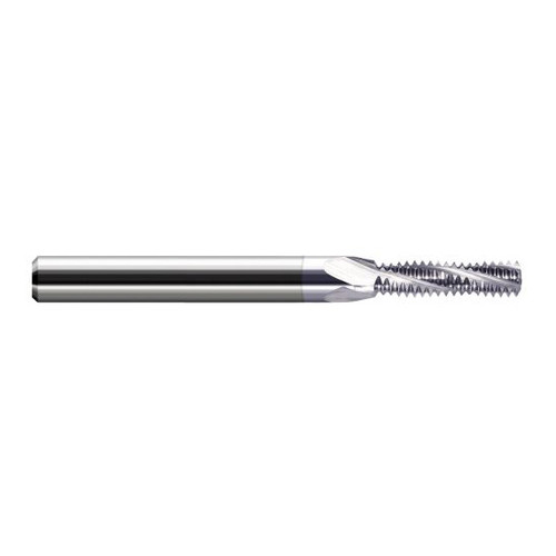 Harvey Tool 987116-C8 | 4-40 Thread 0.0890" Cutting Diameter 3FL TiB2 Coated Carbide Helical Flute Thread Mill