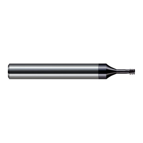 Harvey Tool 899922-C6 | 6-32 Thread 0.1000" Diameter 5/32"FL Coated 0.1560" Helical Flute Thread Mill