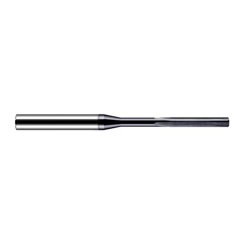 Harvey Tool RSB0205-C3 | 0.021" Diameter x 0.125" Shank x 0.140" Margin Length x 1.500" OAL x 90 Degree Included Angle 4 Flute AlTiN Coated Carbide Chucking Reamer