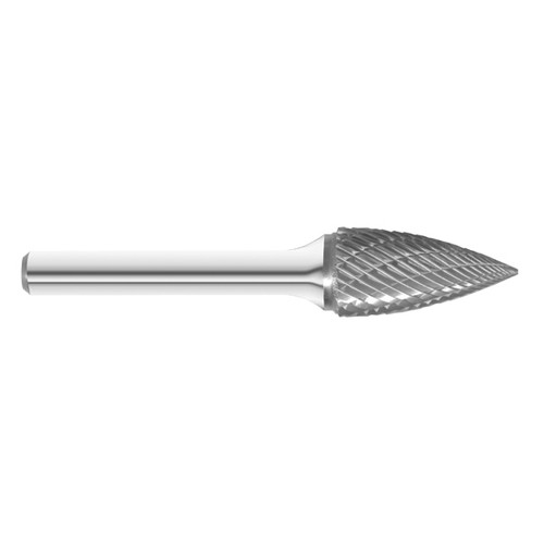 Fullerton Tool 46153 | 1/2" Diameter 1/4" Shank Fast Mill Cut Burr