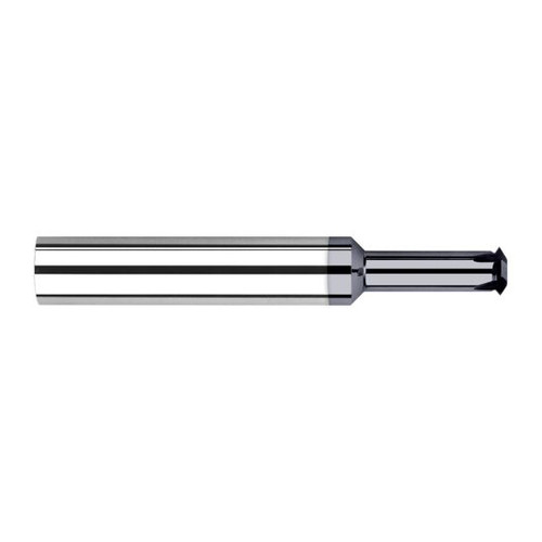 Harvey Tool 71010-C3 | 4 Thread 0.0800" Diameter 2FL 60 Degree Incuded Angle AlTiN Coated Carbide Single Profile Thread Mill