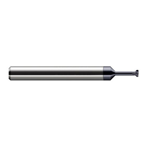 Harvey Tool 979609-C3 | 0.1250" Diameter x 0.0540" LOC x 1/4" Shank x 2-1/2" OAL 4FL AlTiN Coated Carbide Thread Relief Cutter