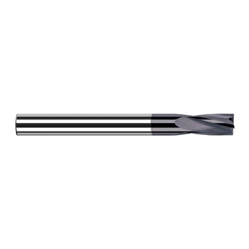 Harvey Tool 23407-C3 | 7/64" Diameter x 3/8" LOC x 3/8" Shank x 1-1/2" OAL 4FL AlTiN Coated Carbide Flat Bottom Counterbores