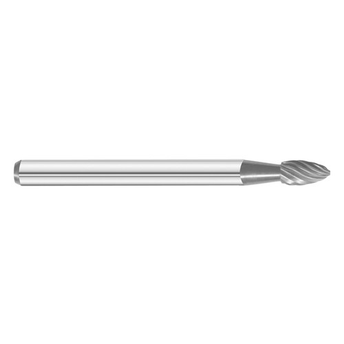 Fullerton Tool 59128 | 1/8" Diameter 1/8" Shank Single Cut Burr