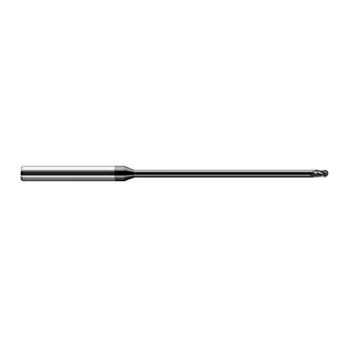 Harvey Tool 40162-C4 | 1/16" Diameter x 0.0930" LOC x 1/8" Shank x 3" OAL Amorphous Diamond Coated Carbide Miniature Ball Deburring End Mill Harvey Tool 40162-C4 | 1/16" Diameter x 0.0930" LOC x 1/8" Shank x 3" OAL Amorphous Diamond Coated Carbide Miniature Ball Deburring End Mill