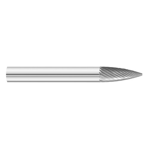 Fullerton Tool 80110 | 6mm Diameter 6mm Shank Single Cut Burr