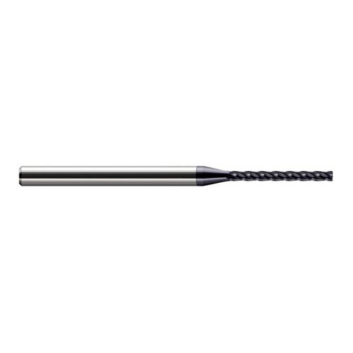 Harvey Tool 870593-C3 | 3/32" Diameter x 1/8" Shank x  LOC x 2-1/2" OAL 0.0050" Radius AlTiN Coated Carbide Corner Radius End Mill