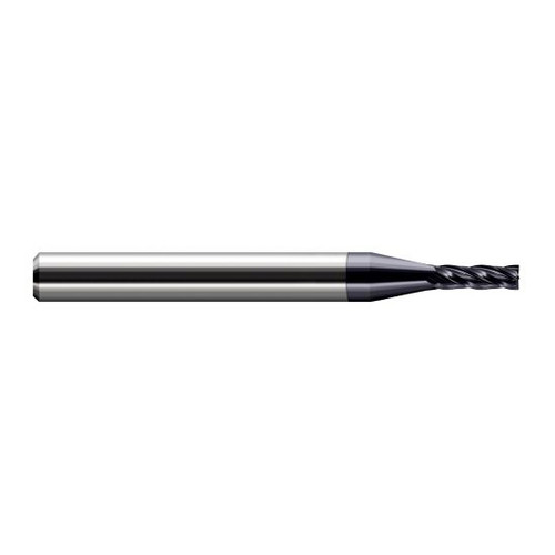 Harvey Tool 73014-C3 | 0.0140" Diameter x 1/8" Shank x  LOC x 1-1/2" OAL 4FL AlTiN Coated Carbide Square End Mill