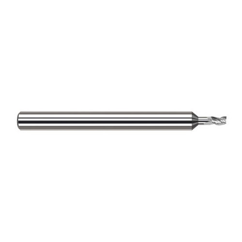 Harvey Tool 47820 | 0.0200" Diameter x 1/8" Shank x  LOC x 2-1/2" OAL 3FL Uncoated Carbide Square End Mill