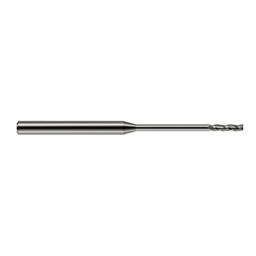 Harvey Tool 948230 | 0.0300" Diameter x 1/8" Shank x  LOC x 2-1/2" OAL 3FL Uncoated Carbide Square End Mill