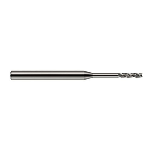 Harvey Tool 13645 | 0.0450" Diameter x 1/8" Shank x  LOC x 2-1/2" OAL 3FL Uncoated Carbide Square End Mill