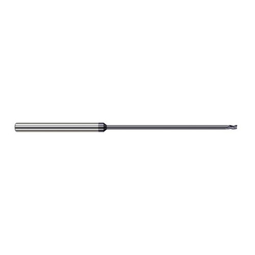 Harvey Tool 972020-C3 | 0.0200" Diameter x 1/8" Shank x  LOC x 2-1/2" OAL 3FL AlTiN Coated Carbide Square End Mill
